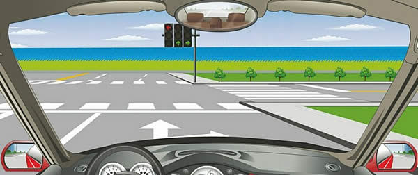2014年交通安全驾驶C1科目四模拟考试21